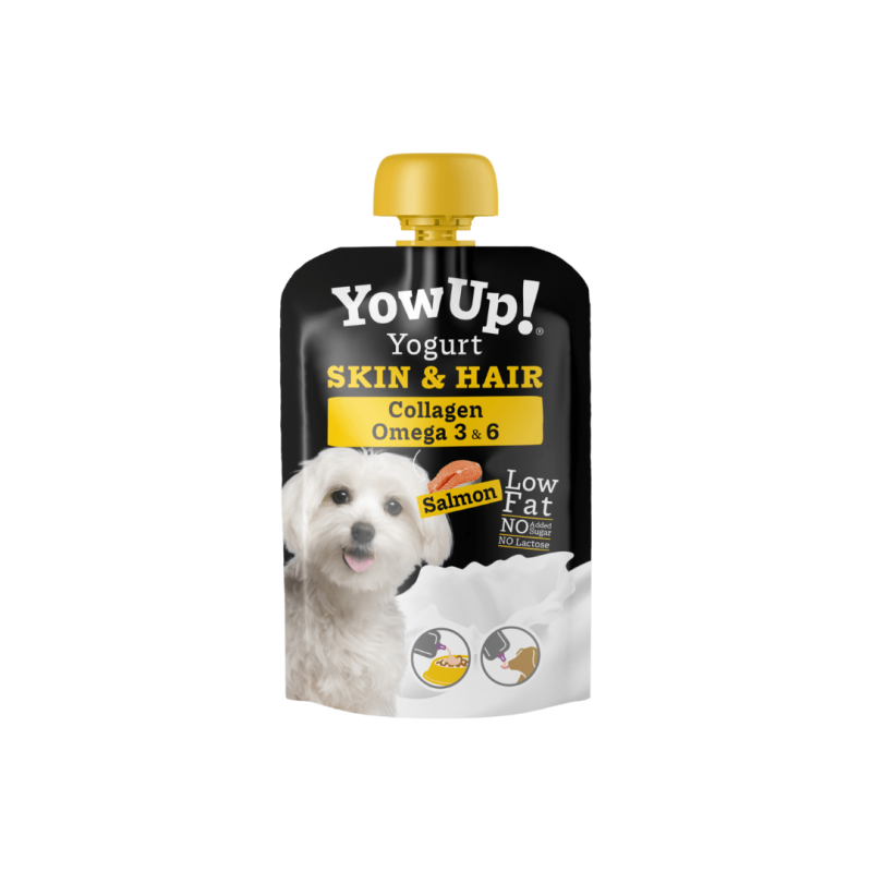 Yowup yaourt au saumon – peau et pelage Yowup yaourt au saumon – peau et pelage