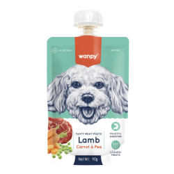 Gourde agneau carotte pois