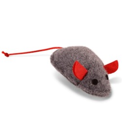 Souris Jouet en Feutre à l’Herbe à Chat