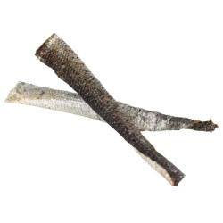 Stick de peau de saumon pour chien – Friandise naturelle riche en oméga-3