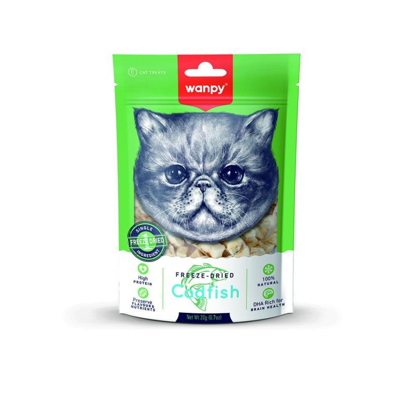Cubes de Morue Chat | Friandise Riche en DHA Cubes de Morue Chat | Friandise Riche en DHA
