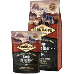 Carnilove Agneau & Sanglier – Croquettes sans céréales