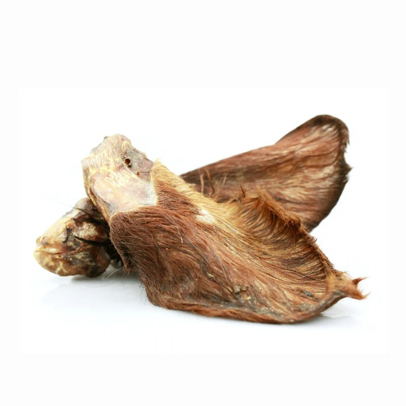 Oreille de veau avec poil