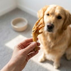 Pattes de poulet naturelle pour chien - Friandises naturelles - Pas cher