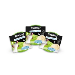 Glace YowUp! Poulet & Pomme pour chien, friandise rafraîchissante sans lactose et faible en matières grasses.