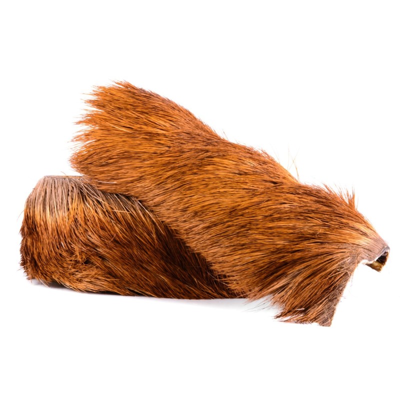 Peau de cerf avec poils 100G hors standard