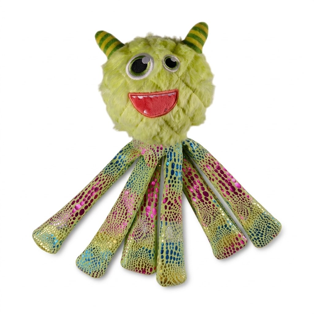 Peluche pour chien Glowie Monster vert